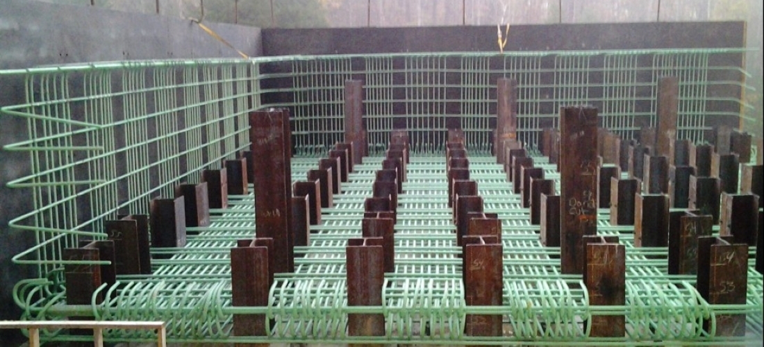 Pier Footing Bottom and Side Mats