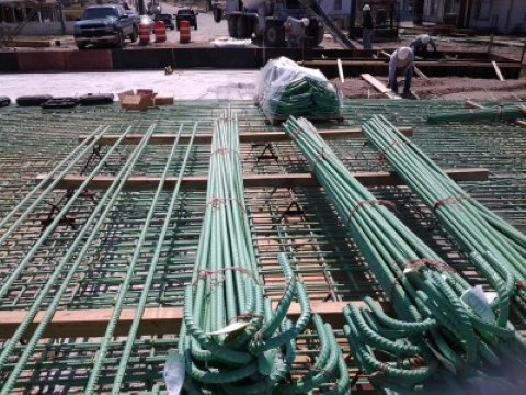 Bundles of rebar